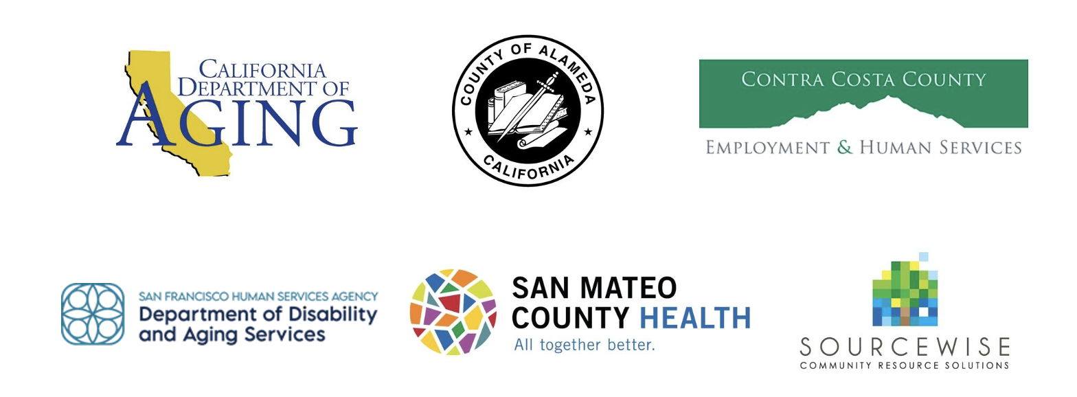 CDA Alameda Cty CC County SFDDAS San Mateo CH Sourcewise Logos